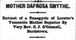 Smythe, Maria (Sr. Defrosa)